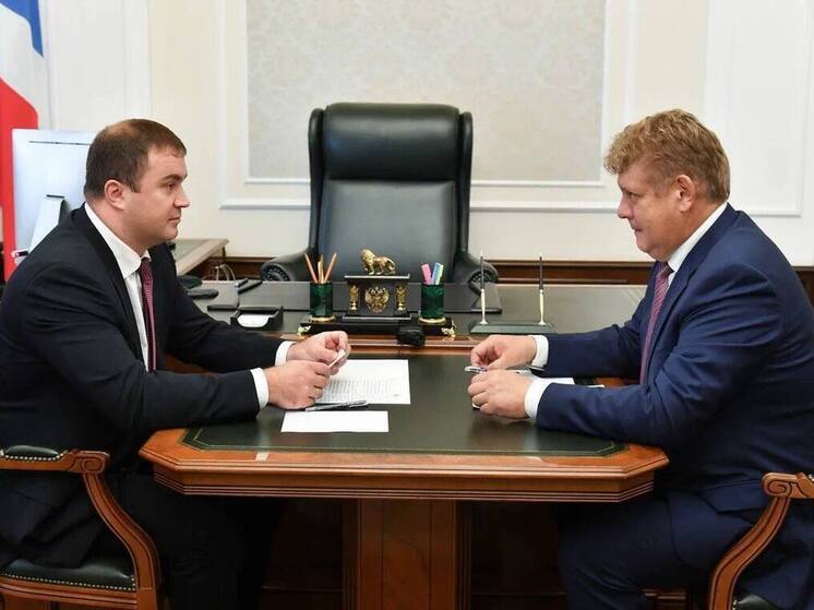 Полпред Серышев и губернатор Хоценко обсудили приоритетные направления развития Омской области