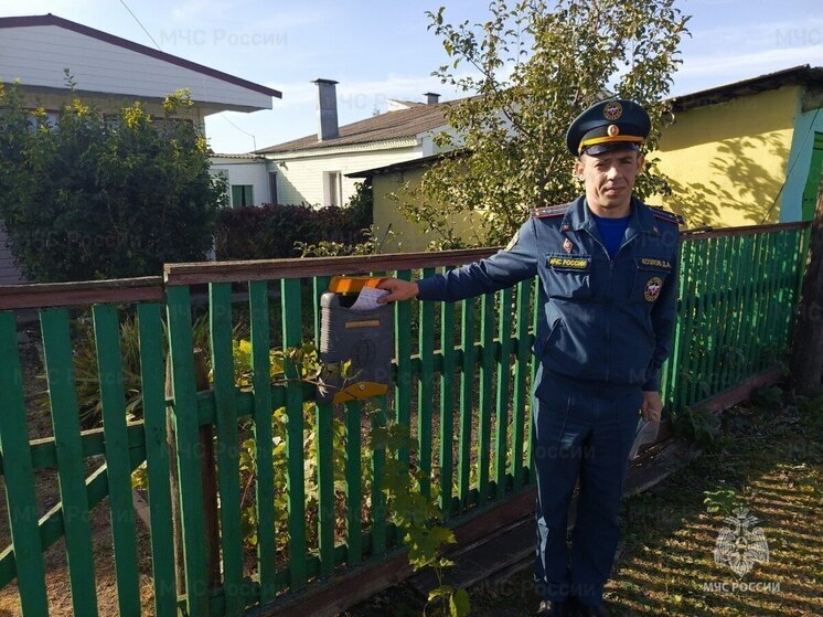 Тамбовское МЧС на страже: ежедневно в частном секторе проходят профилактические мероприятия