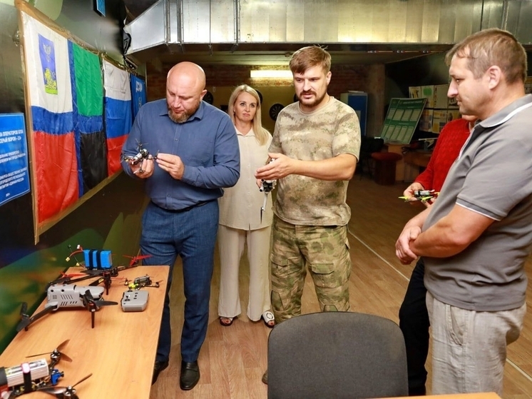В Грайвороне началось обучение молодежи управлению БПЛА