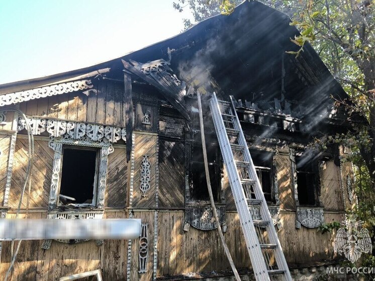 В Тейковском районе сгорел частный дом