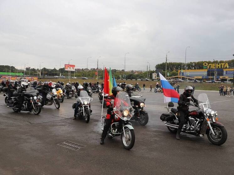 В Пензе провели мотопробег в День трезвости