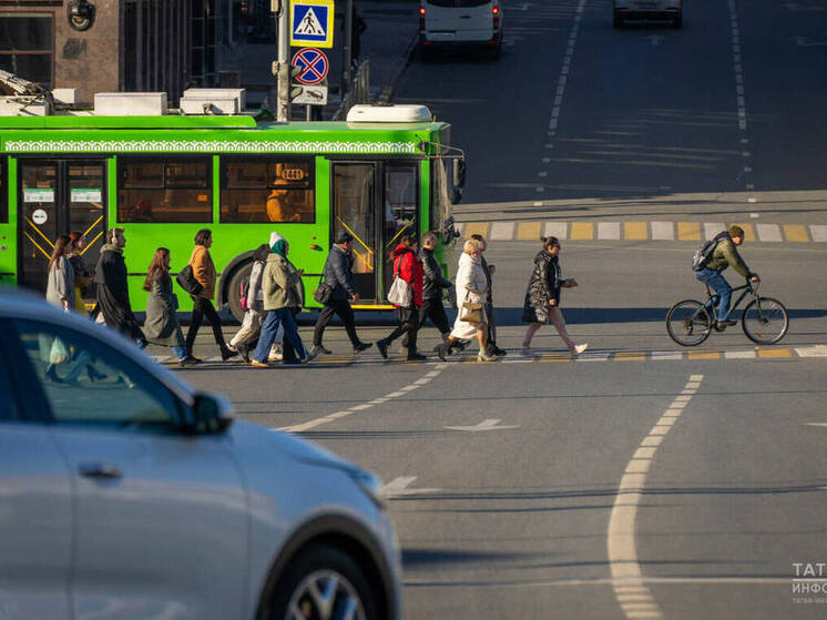 В Казани стало больше ДТП с велосипедистами