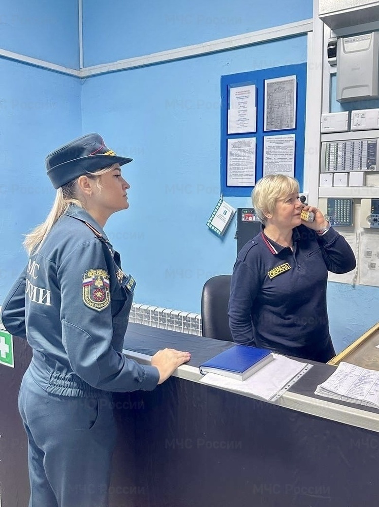 В пензенских школах проходят тренировки по пожарной безопасности