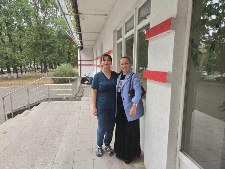 В Приморск приехала врач-терапевт из Мурманской области
