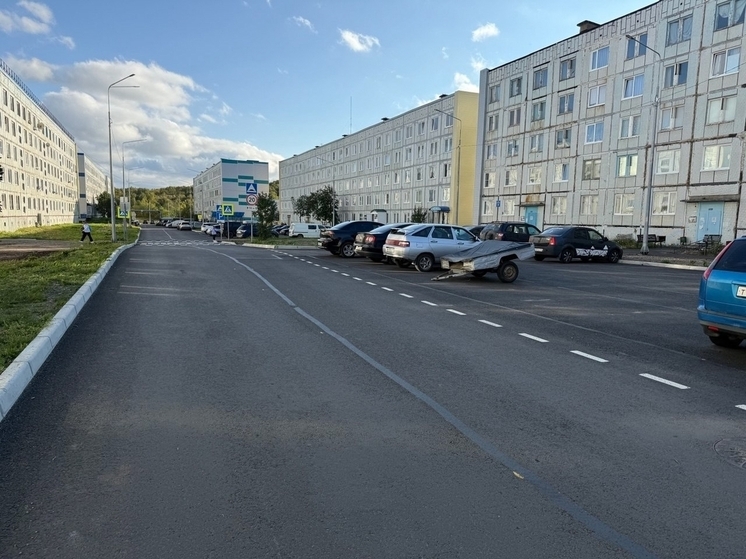В Заозерске обновили дороги по программе реновации ЗАТО
