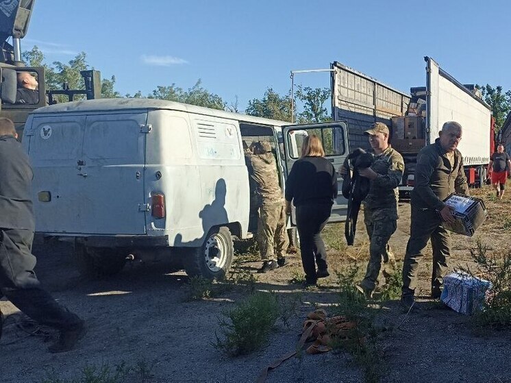 «Единая Россия» в Запорожской области доставила гуманитарную помощь в прифронтовые районы
