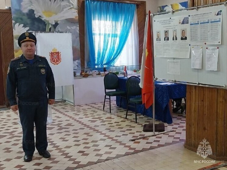 МЧС усилило контроль за пожарной безопасностью на избирательных участках в Туле