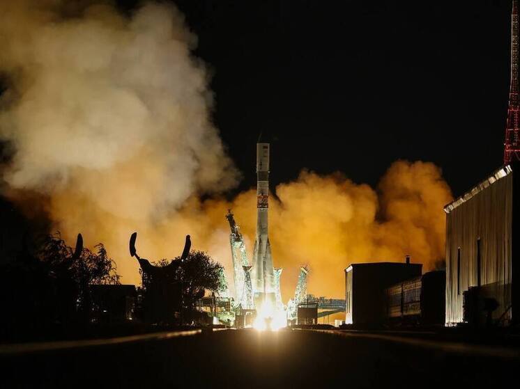 С Байконура запустили самарский «Союз-2.1а» с грузовым кораблем «Прогресс МС-32»