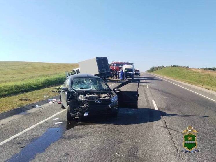 В смертельном ДТП под Мещовском пострадали двое детей