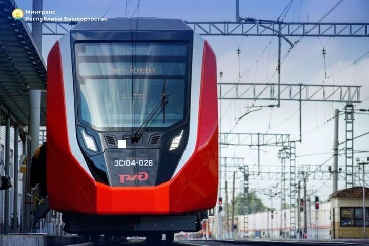 Электричка «Айгир» в Башкирии на два дня увеличит состав