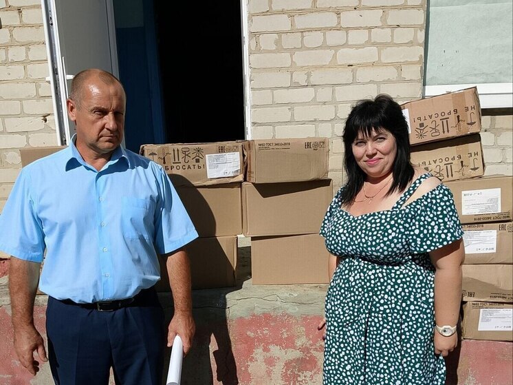 «Единая Россия» Запорожской области поддержала школьную столовую в Чапаевке