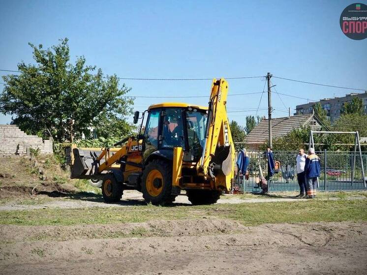 В Мелитополе Запорожской области начато строительство современного ФОКОТа для развития массового спорта