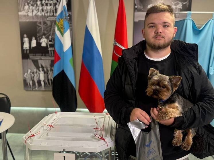 Белгородские избиратели получили памятные подарки
