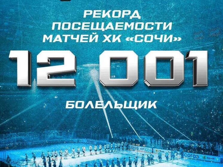 Новый рекорд посещаемости: 12 001 болельщик на первом домашнем матче «Сочи» с ЦСКА