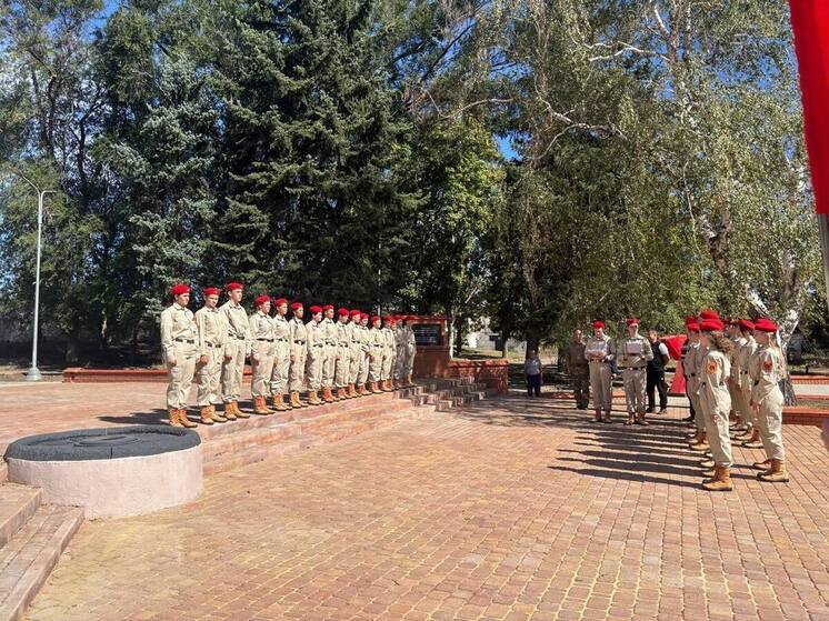 Юнармейцы Тельмановского МО приняли присягу