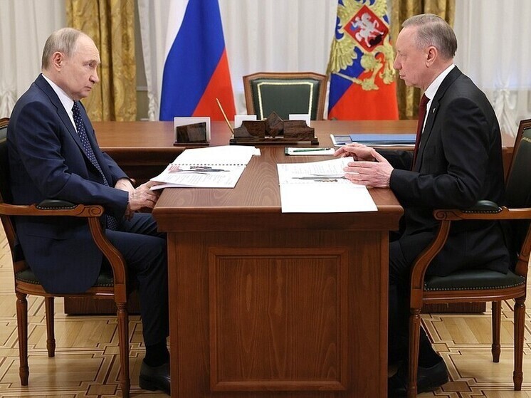 Беглов на встрече с Путиным рассказал об итогах визита в Узбекистан и реализации новых мегапроектов