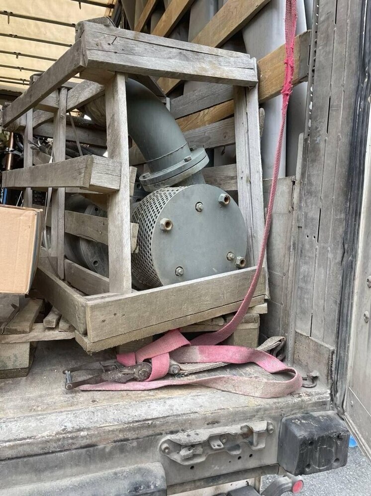 В Ясиноватую приехал водяной насос из Челябинской области