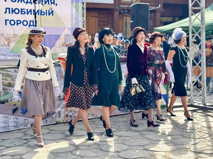 Конкурс «Ретро Якутск» прошел в рамках Дня города