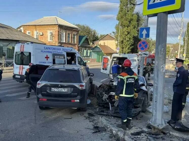 В Волжском районе столкнулись две иномарки