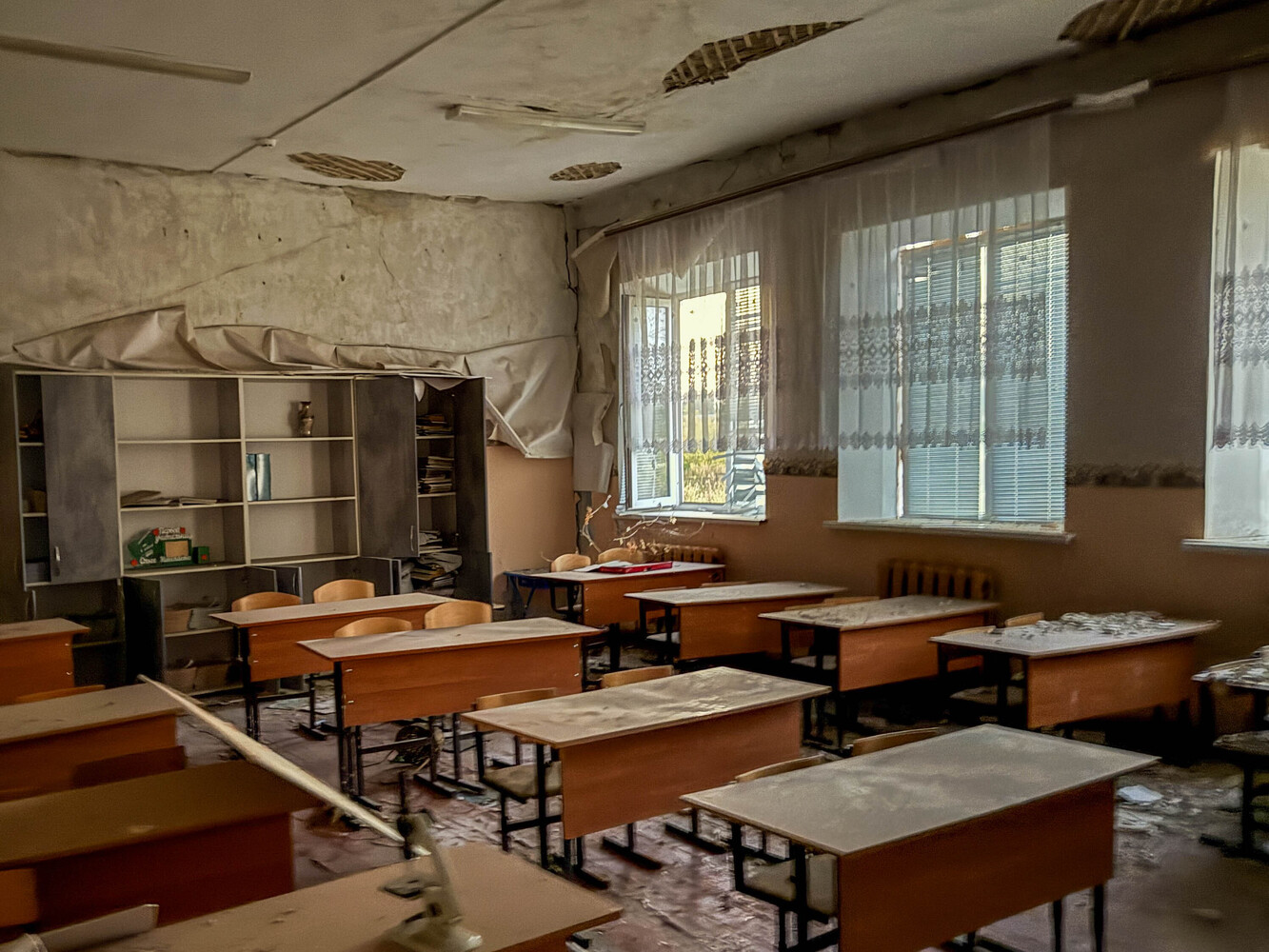 Процесс разминирования в сельской местности