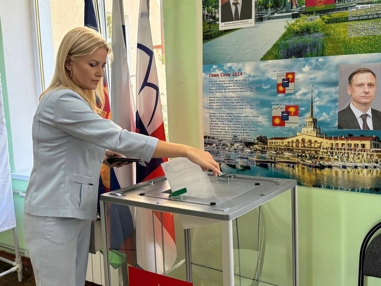 Вероника Иванчикова рассказала как проходят выборы в Сочи