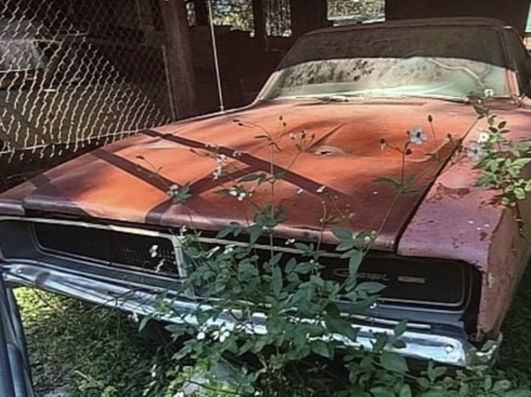 Редкий Dodge Charger 1969 года ищет нового владельца после пятилетнего простоя