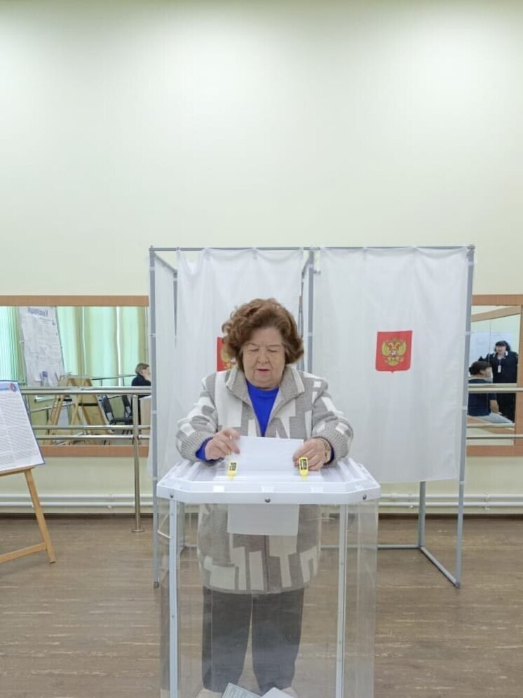 Жители Тамбовской области активно участвуют в выборах