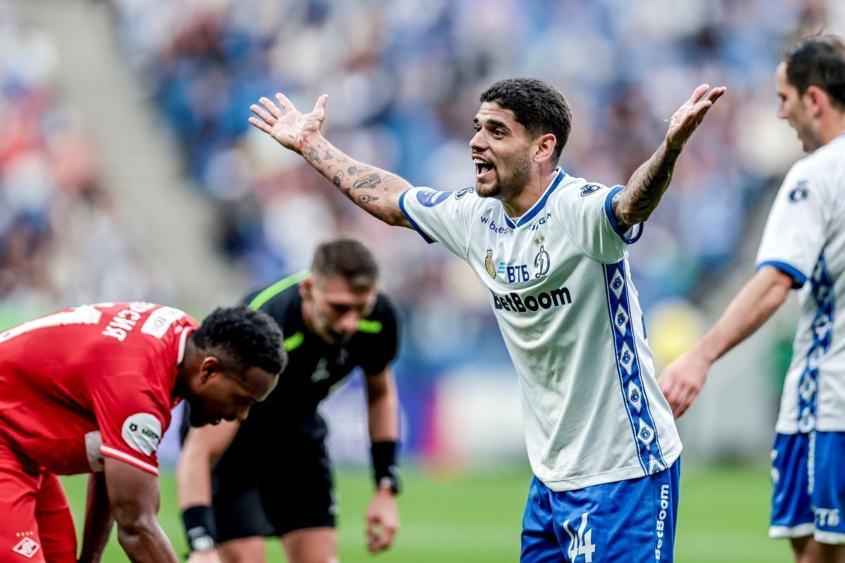 Московское «Динамо» упустило победу в матче со «Спартаком»