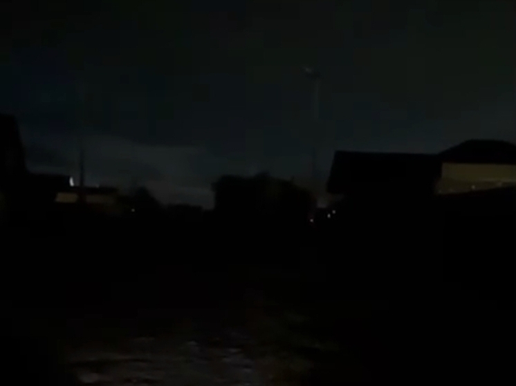 Деревня Чапаево начала исчезать во мраке