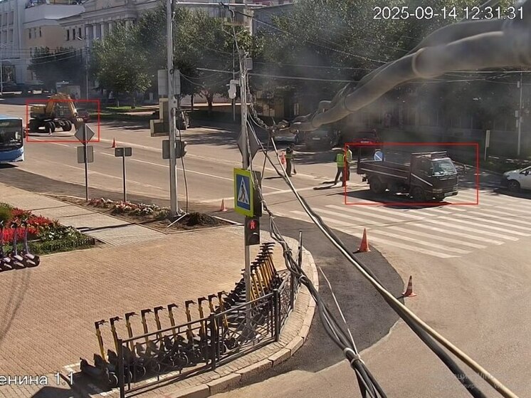 В центре Улан-Удэ из-за ремонтных работ затруднено движение