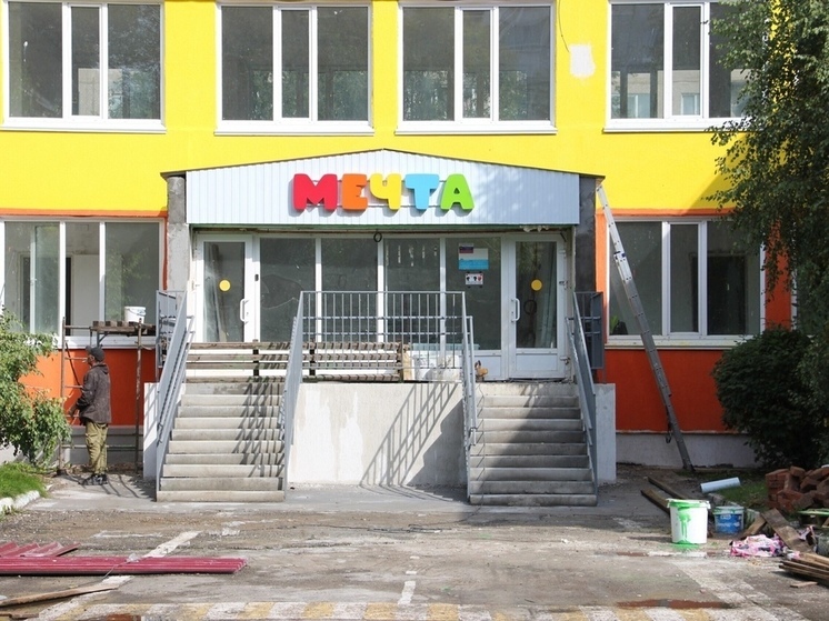 Капремонт в детском саду Абакана приблизился к завершению