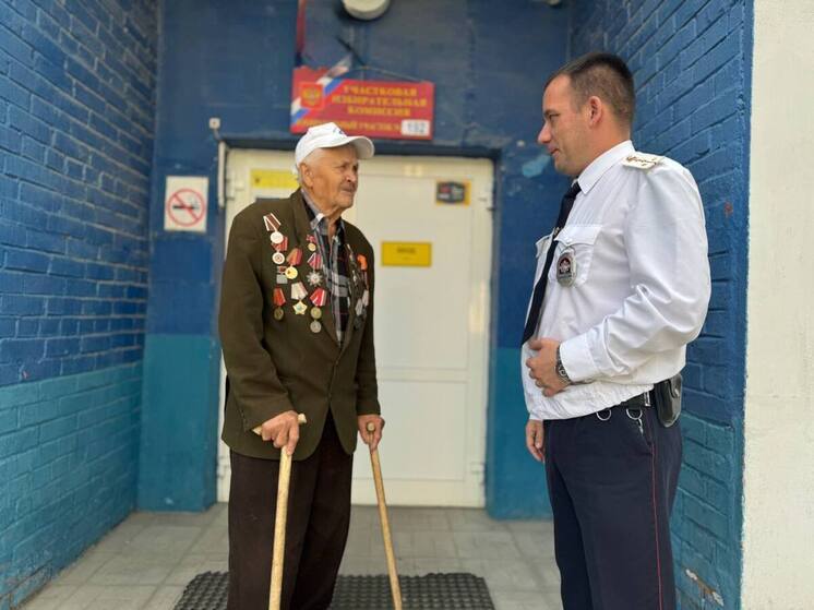 95-летний ветеран автопрома Миасса проголосовал на выборах
