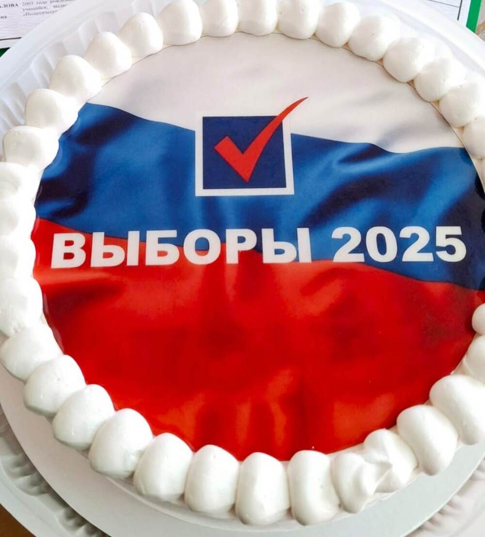 Курганских избирателей на участках встречают кошки и поздравляют с Днем рождения