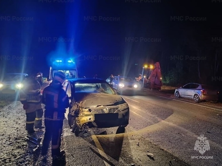 Под Малоярославцем не поделили дорогу трактор и легковушка