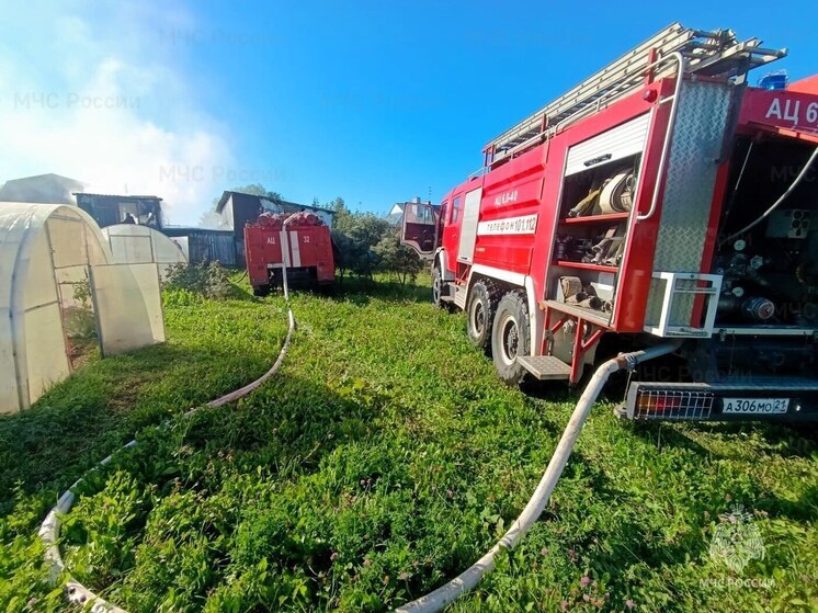 За сутки в Чувашии потушены 3 пожара, в ДТП обошлось без пострадавших