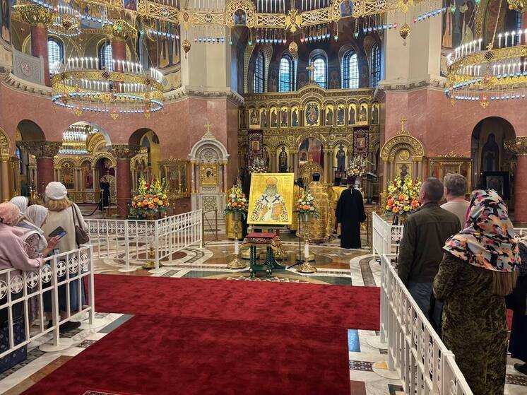 В Петербурге встретили мощи святителя Луки Крымского из Симферополя