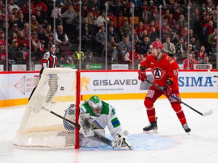 «Автомобилист» победил «Салавата Юлаева» на домашнем льду