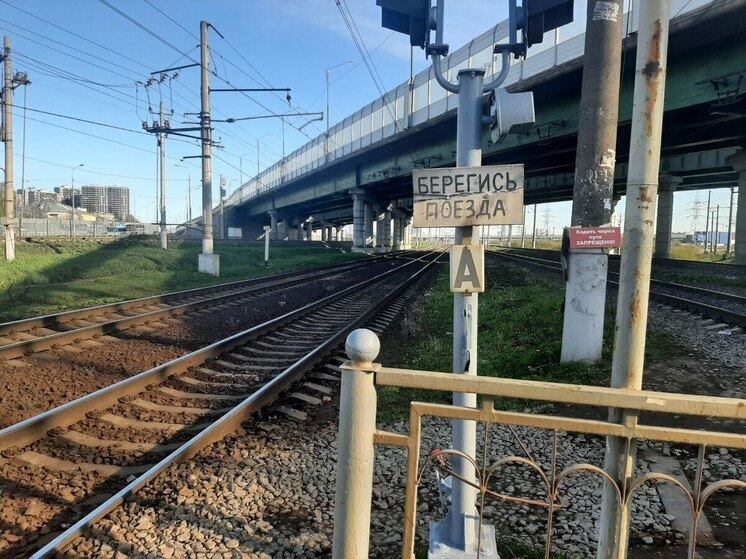 Попытка перейти железнодорожные пути довела 78-летнюю петербурженку до больницы