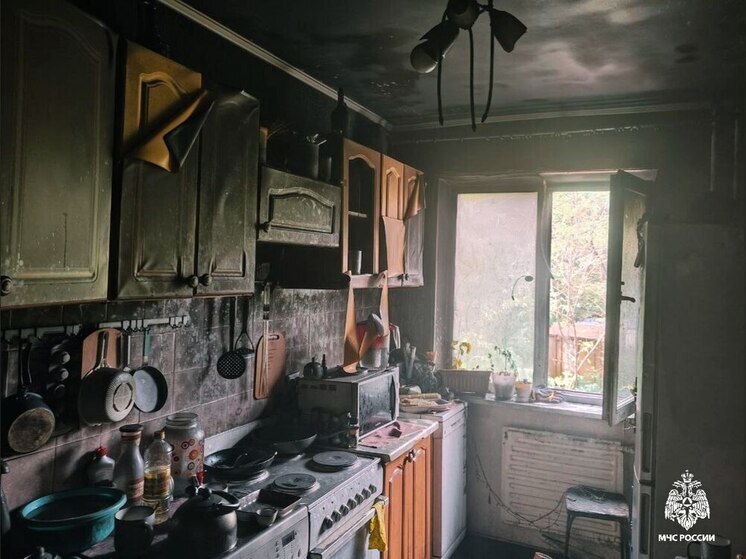  Семь человек спасли при пожаре в многоэтажке на Луговой во Владивостоке