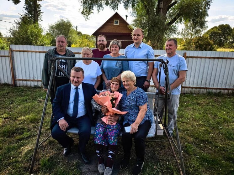 Ветеран из Ферзиковского района отмечает 100-летний юбилей