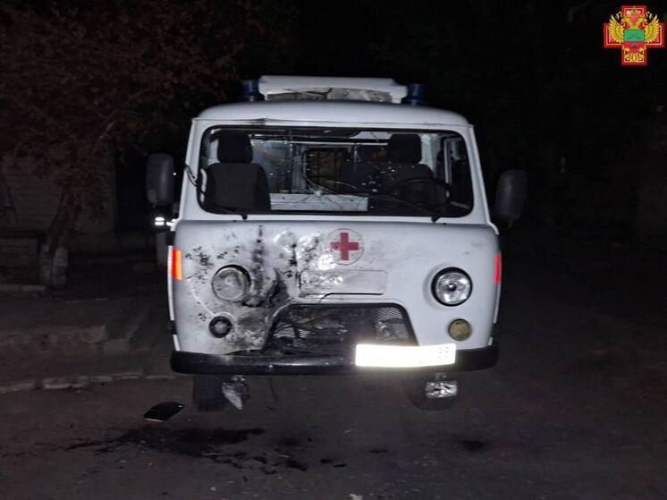 ВСУ атаковали карету скорой помощи в Запорожской области