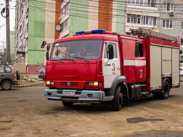 Возгорание в гараже оперативно ликвидировано в селе Жуково Белевского района