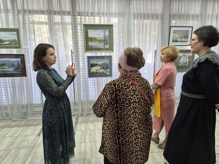 В Протвино открылась выставка «Северными тропами»
