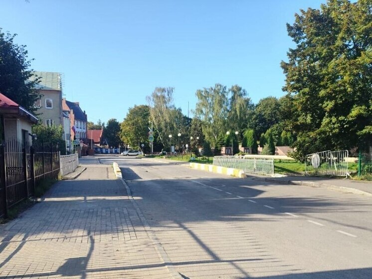 В Балтийске открыли улицу Красной Армии после ремонта
