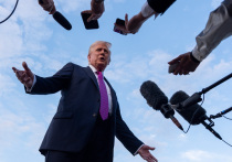 Русская народная примета: если Трамп встречается с кем-то из британского политического руководства, то значит, из его уст извергнется что-то грозное, антироссийское и антипутинское