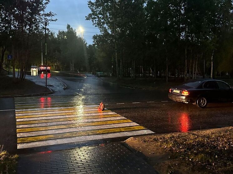 В Мончегорске ребенок попал под колеса машины прямо на пешеходном переходе