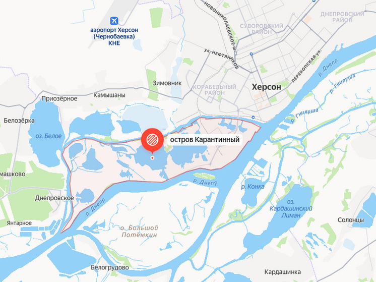 Жители эвакуированного Карантинного острова возвращаются из-за мародерства ВСУ
