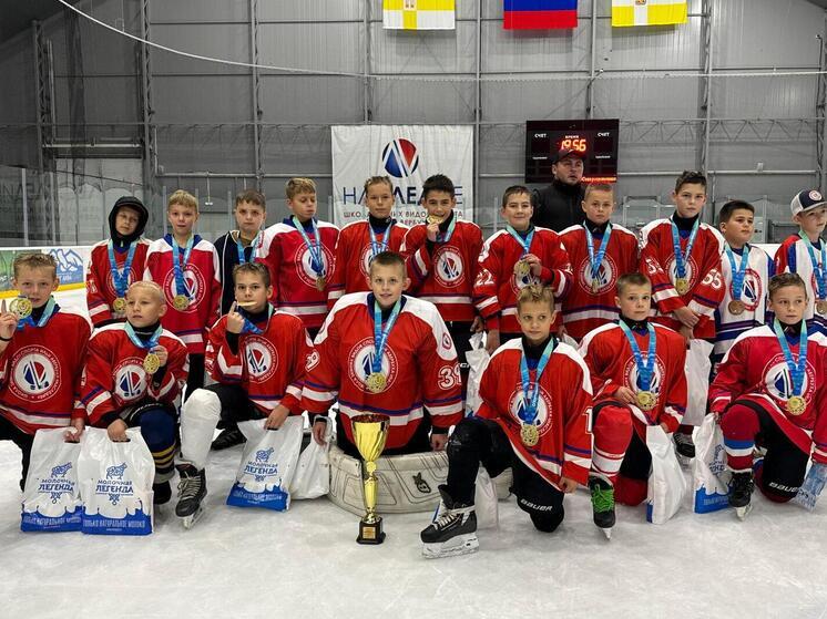 Юные ледовые рыцари разыграли награды первенства Ставропольского края