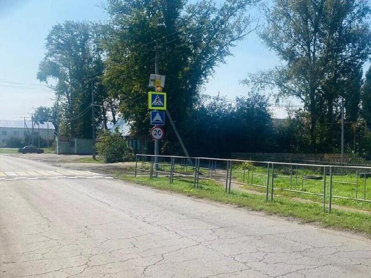 Школа под защитой: прокуратура заставила оборудовать безопасный пешеходный переход в Токаревском районе
