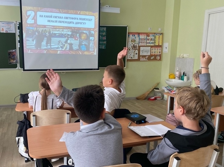 В школе №4 Коряжмы проходит  «Декада детской дорожной безопасности»